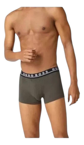 Bóxer Trunk Hugo Boss Algodón 3 Pack 936278 Original Y Nuevo