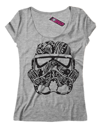 Remera Mujer Darth Vader Star Wars Guerra Galaxias P39 Dtg