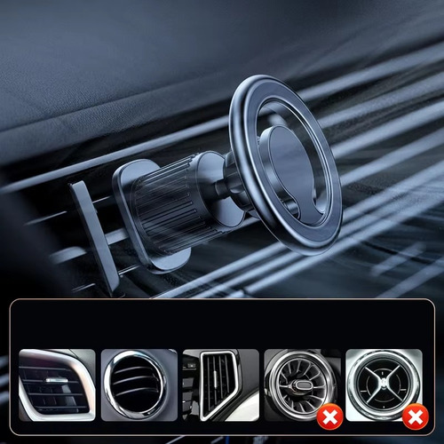 Soporte Para Teléfono De Coche, Soporte De Ventilación Móvil