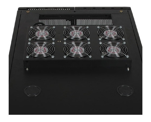 Ventilador De Techo Tripp Lite 6 Ventiladores 120v Srfan /vc Color de la estructura Negro Color de las aspas Negro