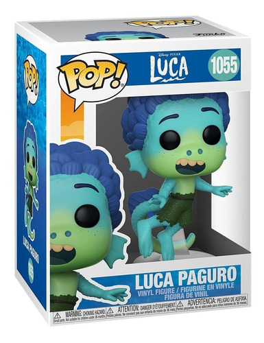 Funko Pop! Luca Paguro Nº 1055 Disney- Pixar Original Nuevo