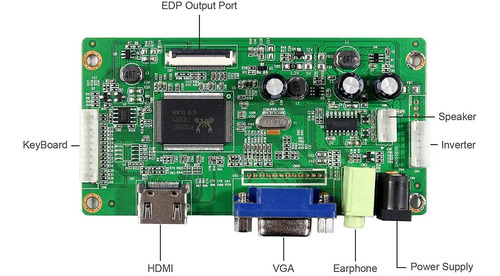 Controladora Lcd Hdmi Para B156han01.1 Lp156wf4
