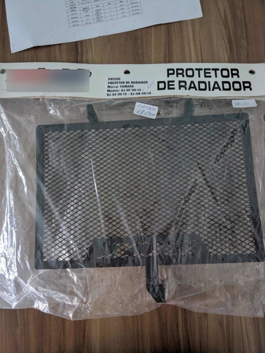 Protetor De Radiador Yamaha Xj-6f ; Xj-6s; Xj-6n