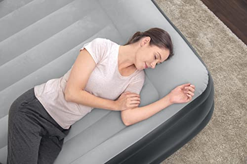 Sleeplux Durable Inflatable Air Mattress With Built-in Pump,