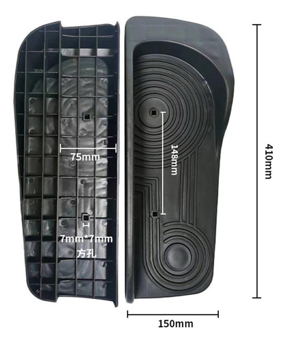 2 Uds Máquina Elíptica Fondo Irregular