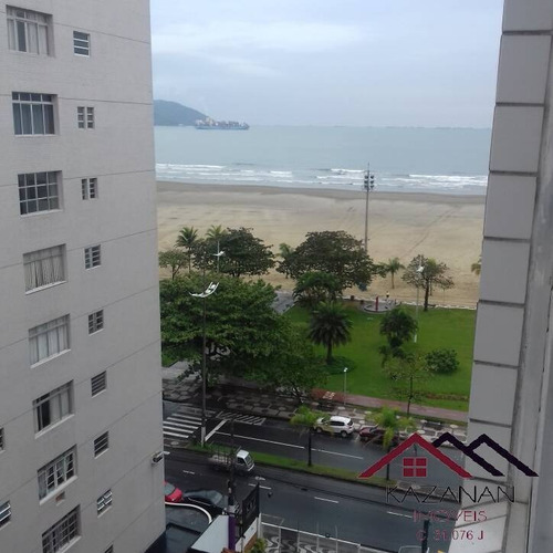 Imagem 5 de 15 de Apartamento 1 Dormitório - Vista Mar - Gonzaga Santos - 1649