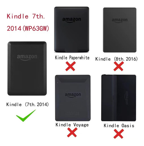 2014 Funda Kindle 7 Generacion El Caso Kindle Wp63gw