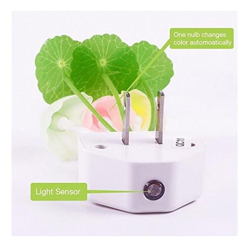 Luces Nocturnas Led De Sensor De 2 Paquetes, Lámpara De Cama