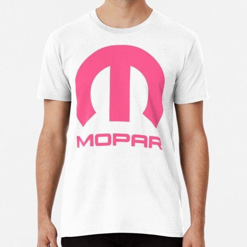 Remera Mopar Rosa Algodon Premium