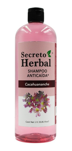 Shampoo Anticaída Y Regenera Cacahuanache Secreto Herbal 1l