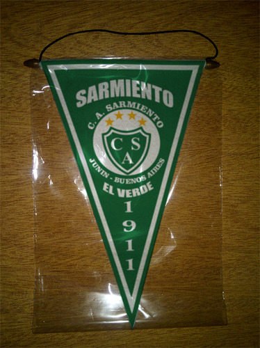 Banderin Paño 37cm Sarmiento De Junin Modelo 10