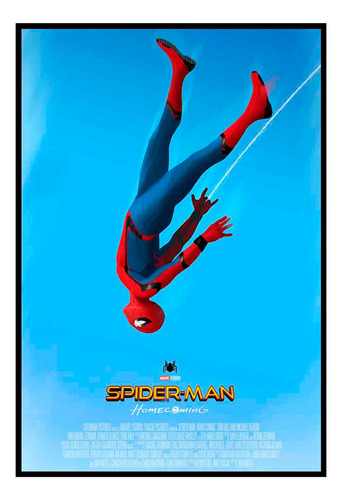 Cuadro Premium Poster 33x48cm Spiderman Homecoming