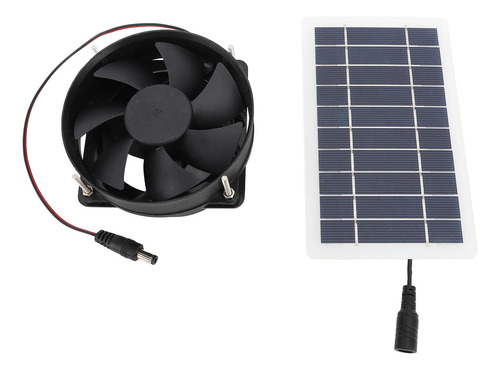 Ventilador De Exaustão Movido A Energia Solar 10w, Kit De Pa