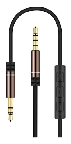 Cable Audio Macho A Macho 3,5mm Auriculares Micrófono
