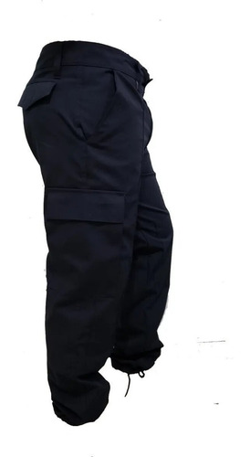 Jah 2110 Cargo 5 Unidades, poliéster/algodón, Cordura Pantalones de Cintura Color Gris y Negro 