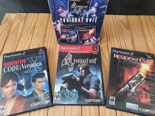 Resident Evil X Code Veronica Playstation 2 Ps2 Original - Escorrega o Preço