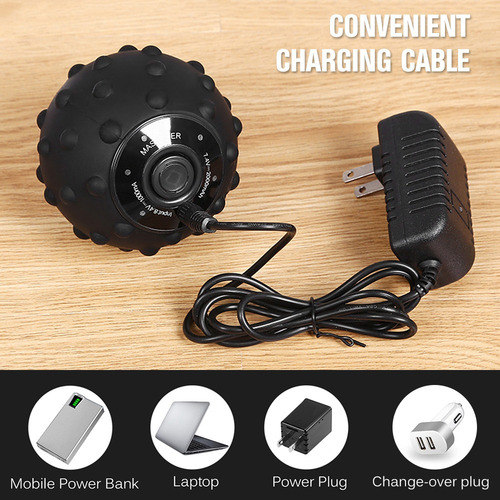 Pelota Masaje, Mini Bola Masaje Vibratoria Recargable