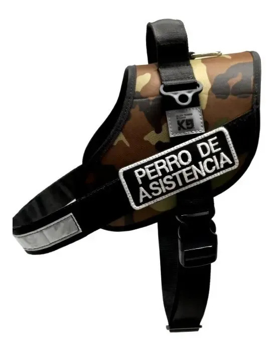 Pretal Para Perro Regulable K9 Dog Trainers Color Camuflado XXL