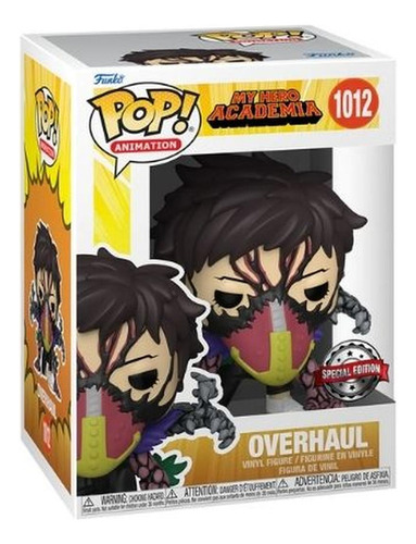 Overhaul Exclusivo Funko Pop Animation My Hero Academia