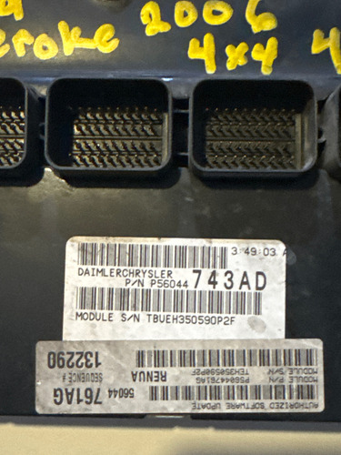Computadora Jeep Grand Cherokee 2006 4x4 4.7 (Usado)