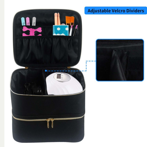 Gls Estuche Transporte For Esmalte Uñas, Bolsa Con