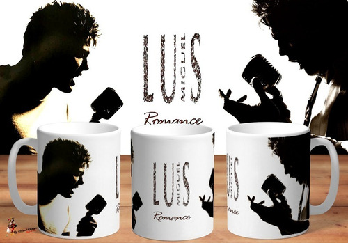 Taza De Ceramica Luis Miguel Romance Art Hd