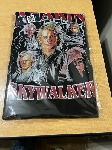 Remeras 100% Algodón Anakin Skywalker Star Wars Tematicas Kl