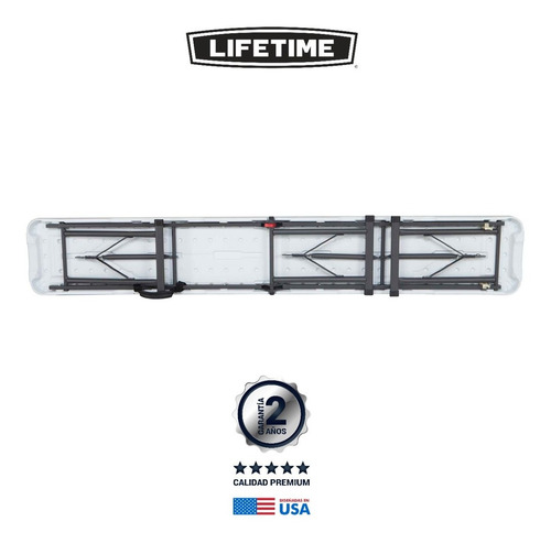 Imagen 6 de 9 de Banco Plegable De Exterior Plástico 1.80 Mts | Lifetime