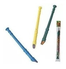 10 Flauta Flautinha Infantil Brinquedo Atacado Kit Com 10