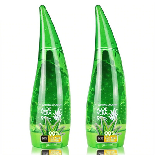 Imagen 4 de 6 de Aloe Vera 99% Gel Sabila Facial Blanqueamiento Cicatriz