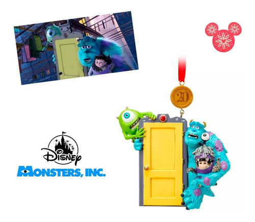 Esfera Monsters Inc. Decoración Disney Original