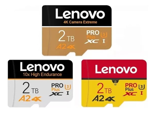 Lenovo Memoria Micro Sd 2tb con Adaptador Pro Plus Xc incluido!!!