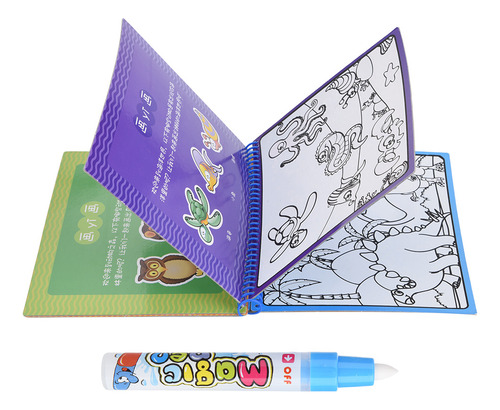 Libro De Pintura De Agua, Bolígrafo Portátil Para Colorear,