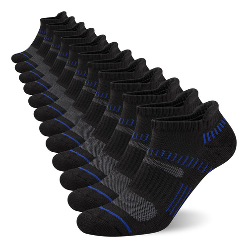 Calcetines Tobilleros For Hombre, Atléticos, Acolchados,