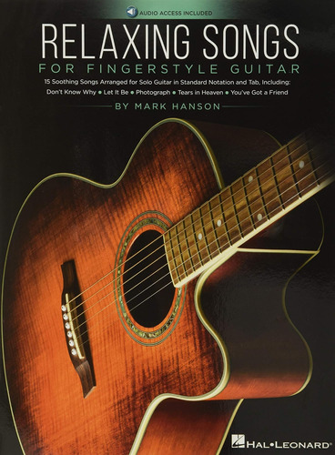 Libro:  Relaxing Songs For Fingerstyle Guitar