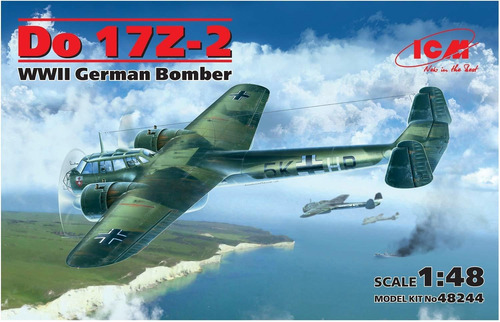 1 48 Dornier Do17z-2 Bombardero
