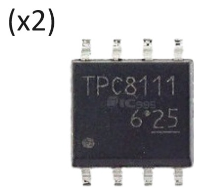 Transistor Mosfet Smd Tpc8111 Canal P Sop-8 (pack 2 )