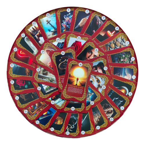 Baralho Tarot Dama Da Noite 36 Cartas Explicativas