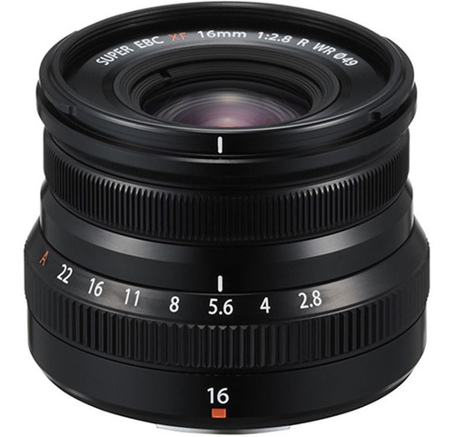 Fujifilm Xf 16mm F/2.8 R Wr Lente (black)