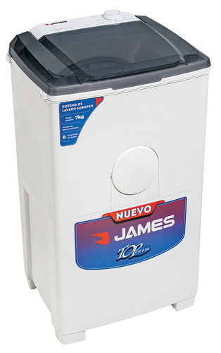 Lavarropas James Top 076 A G2 7kg 9 Programas De Lavado Nnet