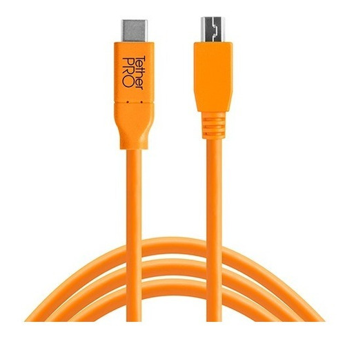 Cable Tetherpro Usb-c To 2.0 Mini-b 5- Pin 4.6m