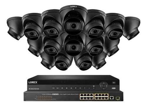 Lorex Sistema Nvr 4k 32 Canal Camara Seguridad Nocturnal 3