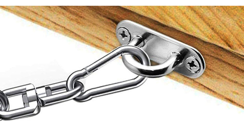15 Ganchos De Techo De Acero Inoxidable 304 De 1,8 Pulgadas