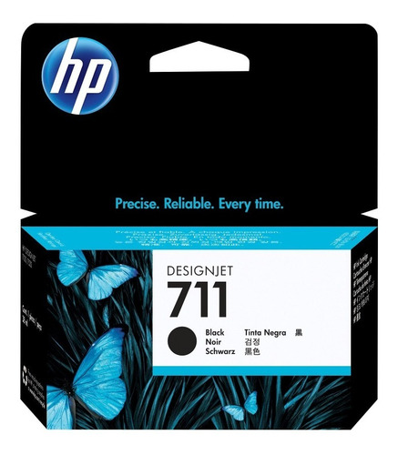 Cartucho Hp (711) Negro 38ml (cz129a)