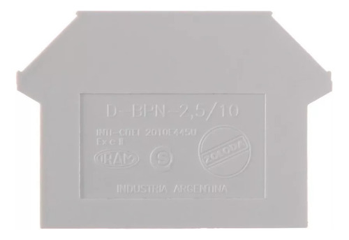 Tapa Para Borne Bpn De 2,5/04/06/10mm Zoloda - Pack X50u