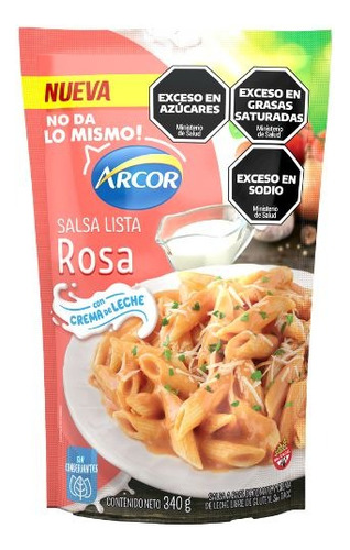 Salsa Rosa Arcor X340g - Arcor Oficial 