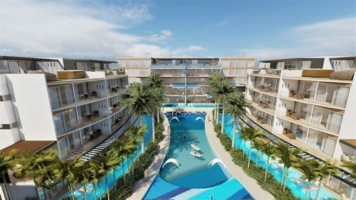 Penthouse De 2 Habitaciones En Downtown Punta Cana / Entrega