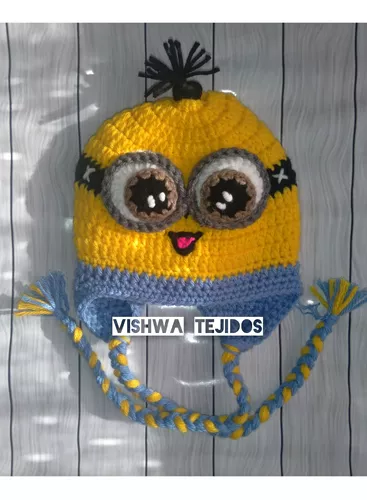 Gorro Minion a Crochet 