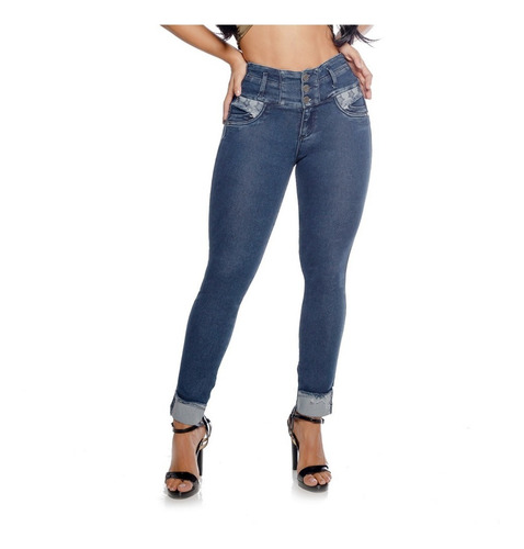 Jeans Colombiano Levanta Cola 13573 Cheviotto