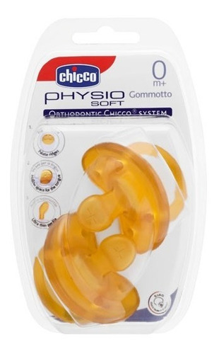 Chupete Physio Soft De Látex 0m+ 2 Pcs